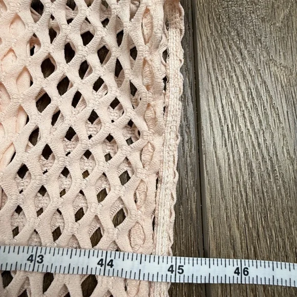 TopShop Geo Lace Midi Dress, Pink/Black, Fitted, NWT Size 6, Sleeveless - Picture 2 of 15